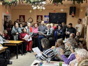 Holidays and Christmas carols together with new friends (Timișoara, Romania)