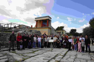 Visita a Knossos y al Museo arqueológico de Archanes (Creta, Grecia)