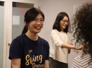 Mejorando nuestra comunicación. Taller de baile swing (Taipei, Taiwán)