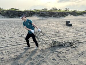 Día de la Madre Tierra 2024. Limpieza de playas (Yilan, Taiwán)