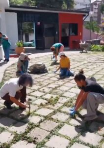 Cleaning Laguna La Rosa (Merida, Venezuela)