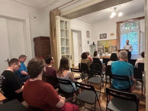 Conferencia: Giordano Bruno y los heroicos furores (Bucarest, Rumanía)