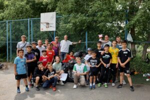 New Acropolis organized for boys from the Harlem football club an environmental game called “Defenders of the Earth” (Yekaterinburg, Russia)