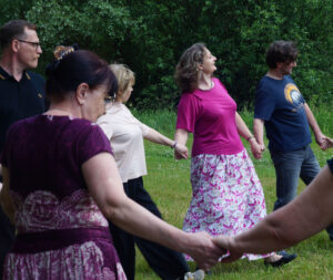 International Day of Art. Circle dances (Russia-North, Velikiy Novgorod)