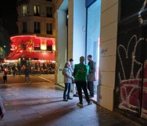 Maraude auprès des sans-abris (Paris 11, France)