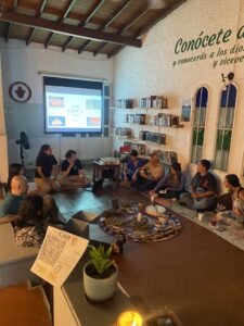 Tertulia: the Huitoto, the jaguar and the fire (Medellín Sur, Colombia)