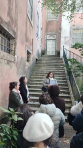 Paseo poético homenaje a Florbela Espanca (Lisboa, Portugal)