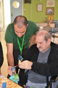 Visita al Centro de ancianos (Nicosia, Chipre)