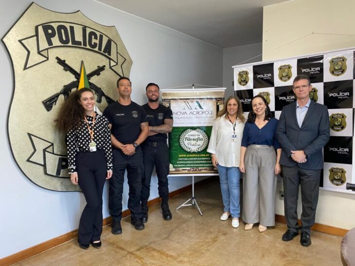 Lecture on mental health for employees of the DF prison system