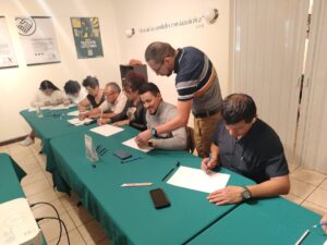 Recreando a Miguel Ángel Buonarroti en el Día del Arte (Guatemala, Guatemala)