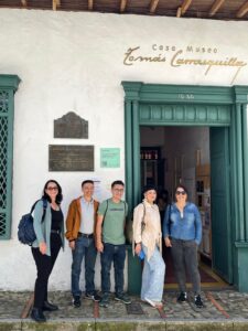 Literary banquet dedicated to Tomás Carrasquilla (Rionegro, Colombia)