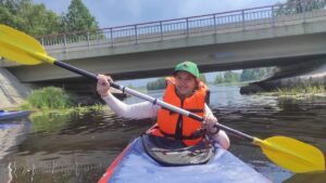 Excursión en kayak como modelo de vida (Rusia-Norte)