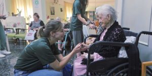 Visit to the nursing home (Rethymno, Crete)