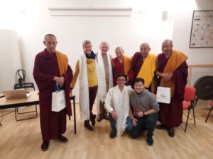 Velada con monjes tibetanos (Estrasburgo, Francia)