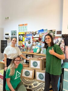 Providing school supplies to children in need (Heraklion, Greece)