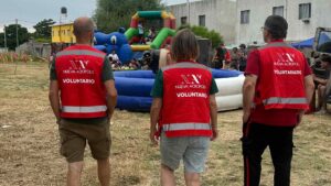 Entrega de canastas navideñas (Montevideo, Uruguay)