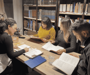 An evening at the Library (Heraklion, Greece)