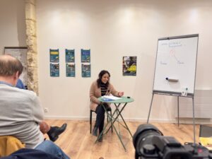 Conferencia: Camus, el compromiso frente a lo absurdo (Burdeos, Francia)